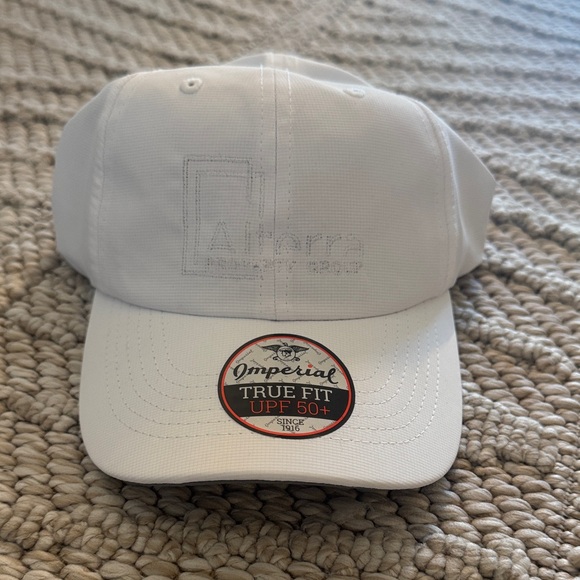 imperial Other - Imperial True Fit Performance Hat – White UPF 50+ Adjustable Cap